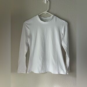 Alo long sleeve T-shirt white 
Size small